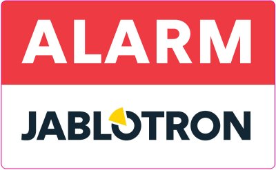 SAM-252.00 samolepka ALARM