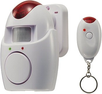 Alarm s dálkovým ovladačem