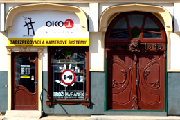 Prodejna zabezpečovací techniky BROŽ + HAVRÁNEK