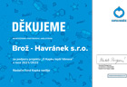 Certifikát Kapka naděje