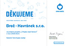 Certifikát Kapka naděje